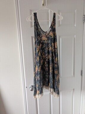 Chris And Carol Green Floral Summer Dress